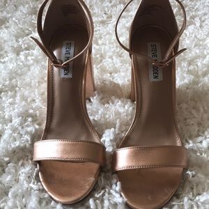 Steve Madden Rose Gold Heels